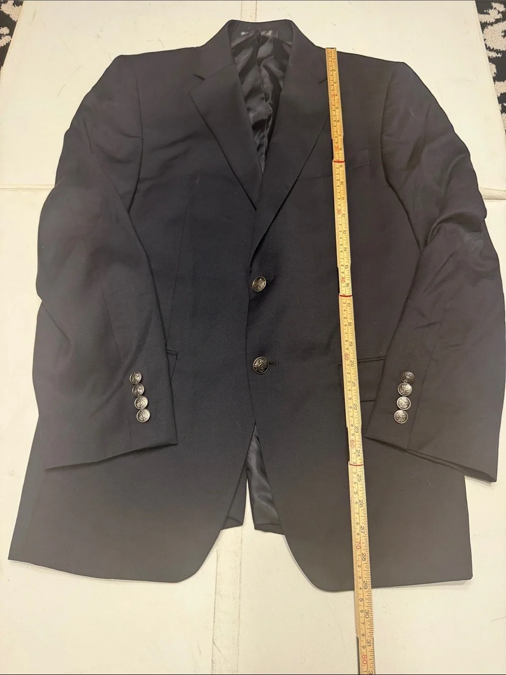 Michael Kors Men's Black Two-Button Sport Coat Blazer